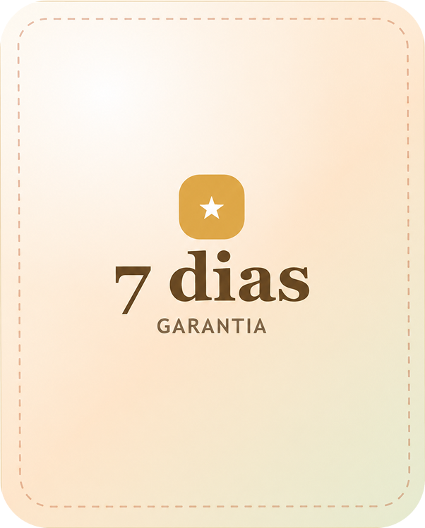 Selo de garantia de 7 dias
